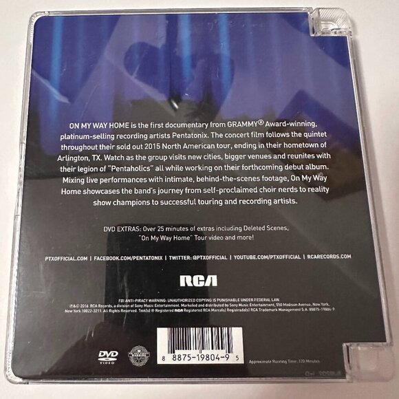 PENTATONIX " On MY Way Home " DVD Vocal Group Singing A Capella - Picture 4 of 5